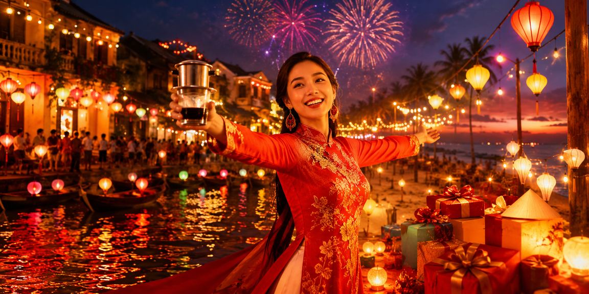 Người dùng đọc tỷ lệ kèo trên điện thoại tại quán cà phê Hội An