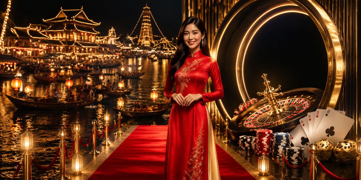 Người chơi VIP tại Nha Trang trong trang phục áo dài nhận bonus và trải nghiệm dịch vụ 5679